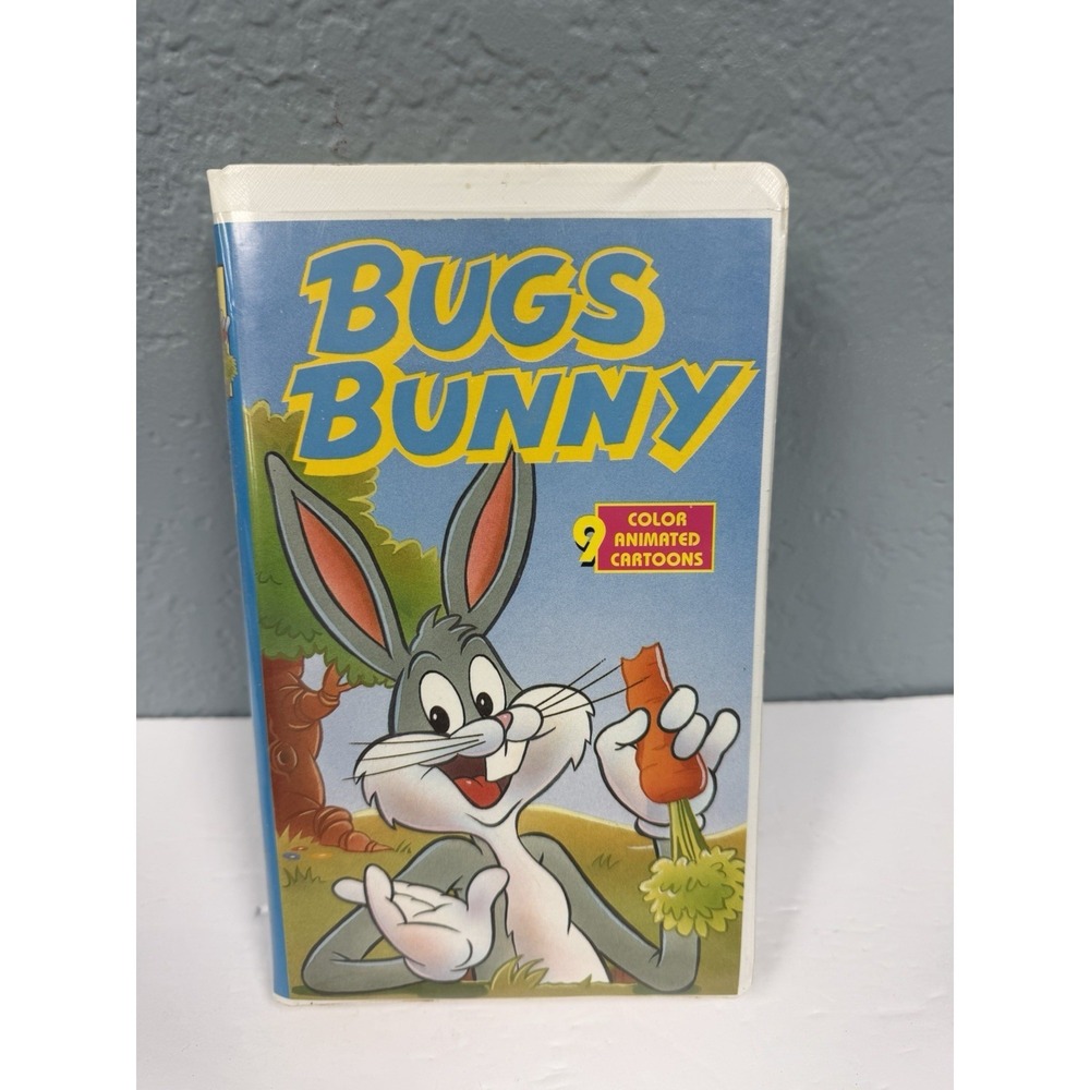 Bugs‎ Bunny VHS Cartoons 1994 9 color animated cartoons Aprox. 60 mins long